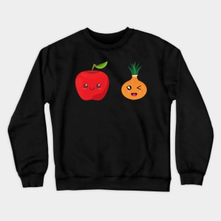 Apple and onion Crewneck Sweatshirt